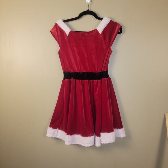Mrs. Claus Santa Dress Christmas Dress Holiday Party Small Born Famous - Picture 7 of 8